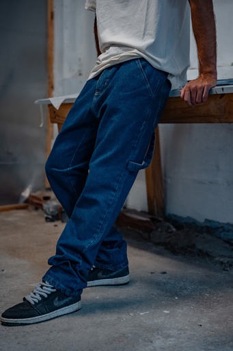 [083215092] PANTALON DENIM RELAXED - CARPINTERO