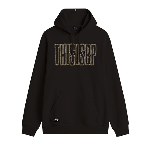 [003215265] BUZO CANGURO CON CAPUCHA RELAXED- CAOBA